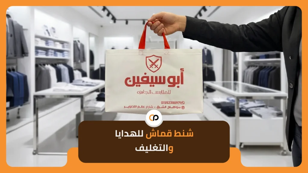 شنط قماش للهدايا والتغليف